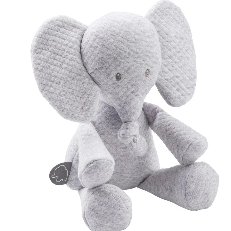 Best Tembo Peluche Jacquard Gris Peluches Et Câlins