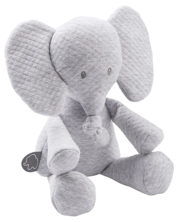 Best Tembo Peluche Jacquard Gris Peluches Et Câlins