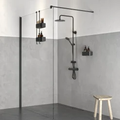 Online Porte-serviettes suspendu 2-Store 25 cm - noir Accessoires De Douche