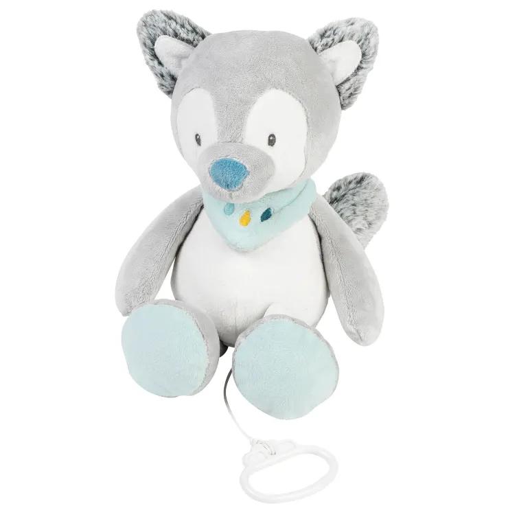 New Tim & Tiloo Tire musical Tiloo le loup Peluches Et Câlins