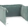 Best Tour de lit/Parc River Knit Ash green Linge De Lit