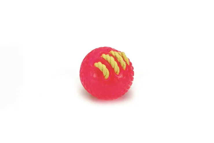 Hot Tpr balle avec corde cousue 8 cm Jouets