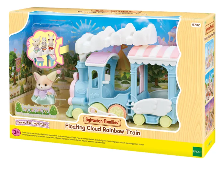 Clearance Train arc-en-ciel nuage Jeu De Rôle|Interactif