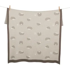 Hot Tricot Couverture 80x100cm Herisson Linge De Lit