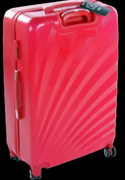 Discount Trolley shell design rouge 70 cm Bagages