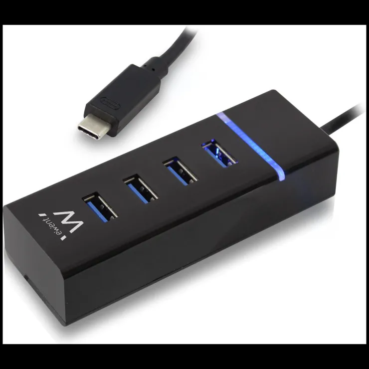 Online USB 3.1 Gen1 Hub 4 portes I USB-C Bureautique