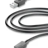Usb Cable Micro-Usb 3M Black Accessoires Smartphone
