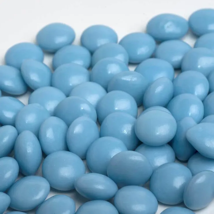 Best mini confetti bleu glossy 1 kg Dragées