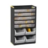 Discount Varioplus dépôt 33 noir / jaune Établis Et Systèmes De Rangement