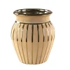 New Vase Tyrion Gold 19,5x19,5x22 cm Vases Et Cache Pots