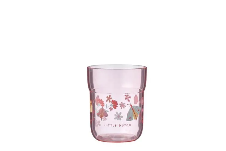 Sale Verre Enfants 250Ml Flowers & Butterflies Ustensiles De Repas