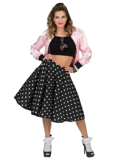 Discount Veste Pink Lady Grease - Taille 44/46 Déguisements Adultes