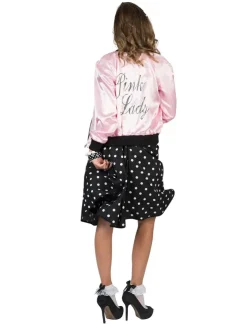 Discount Veste Pink Lady Grease - Taille 44/46 Déguisements Adultes