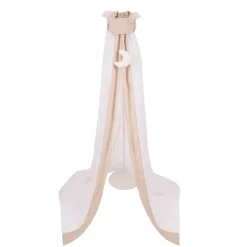 Sale Voile universelle blanc/beige Parcs Pour Bébé|Lits Et Berceaux