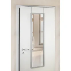 Clearance Arcadia Miroir de porte 120x30 cm - Blanc Miroirs