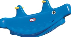 Sale Whale teeter totter blue Toboggans Et Balançoires