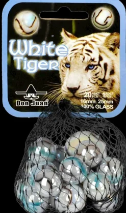 New White tiger billes 21 pièces Billes Et Circuits À Billes