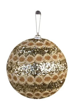 Online 2x boule noël chaîne L champagn Décoration De Sapin