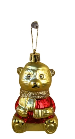 Clearance 3x ornement noël ours Décoration De Sapin