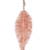 Outlet 6x épingle avec plume rose or Décoration De Sapin